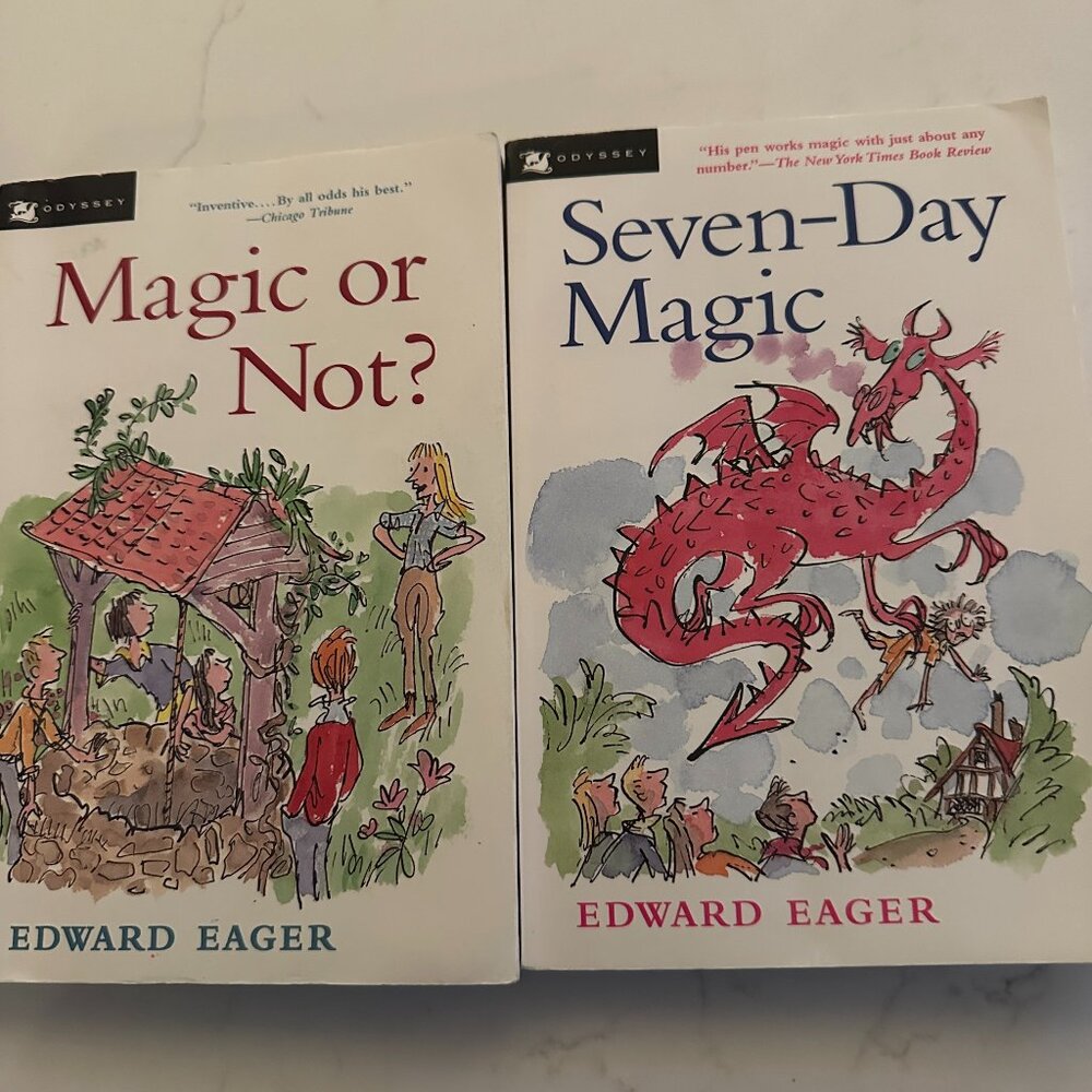 2 for $10🎁 2 Edward Eager Children's Books